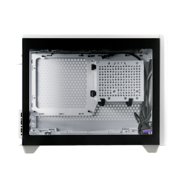 Gabinete Cooler Master MasterBox NR200P Blanco Ventana MITX