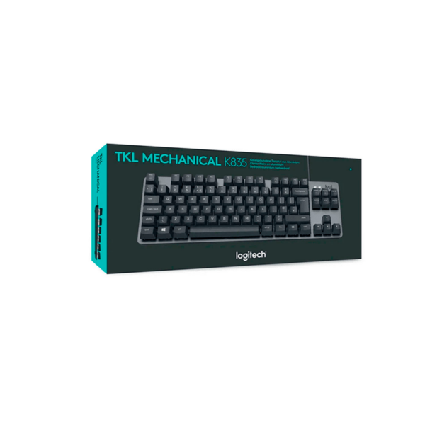 Teclado Profesional Logitech K835 TKL Español SW Blue