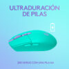 Mouse Gamer Logitech Inalambrico G305 Menta 12000 dpi - Imagen 7