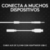 Audifonos Gamer Logitech G333 KDA In-Ear c/Microfono 35mm - Imagen 4