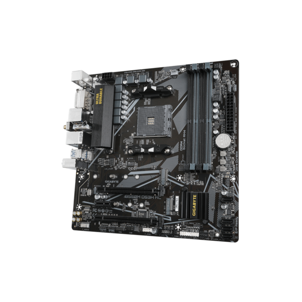 Placa Madre Gigabyte B550M DS3H AC AMD AM4