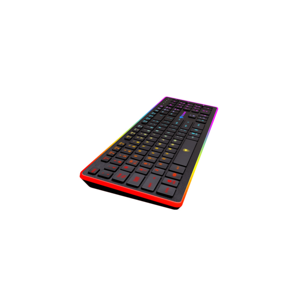 Teclado Gamer Cougar VANTAR Scissor Membrana RGB