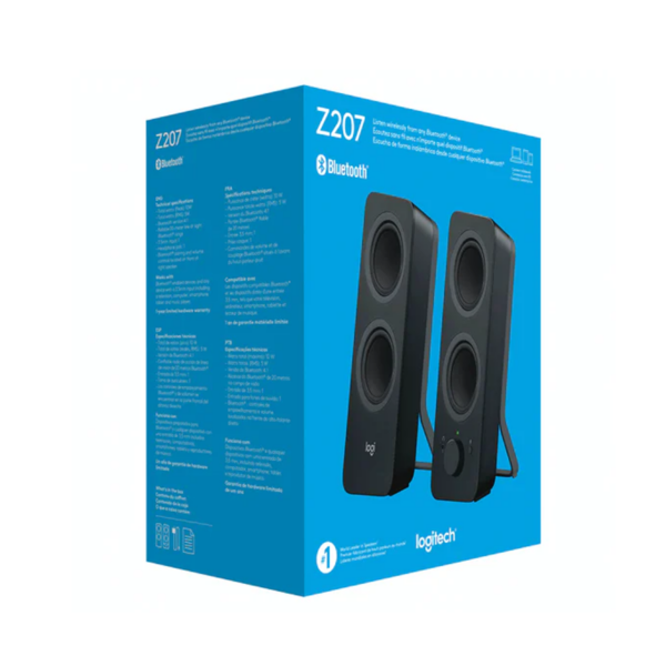 Parlantes Logitech Z207 Bluetooth 2.1 Surround