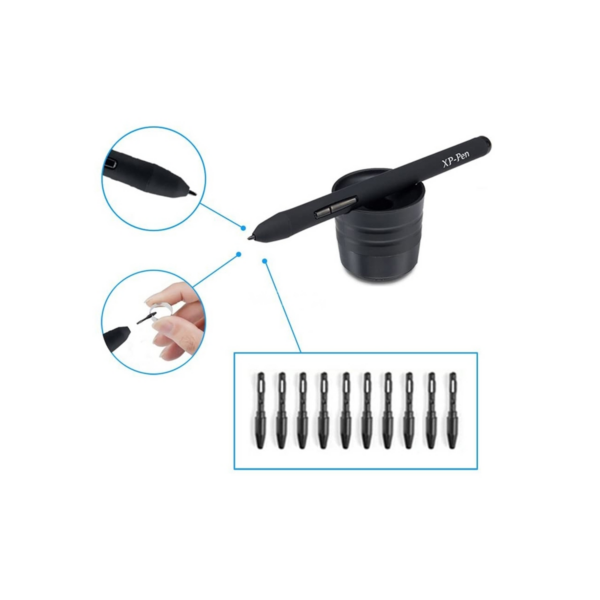 Puntas de reemplazo para lapiz tableta digitalizadora AC04-B