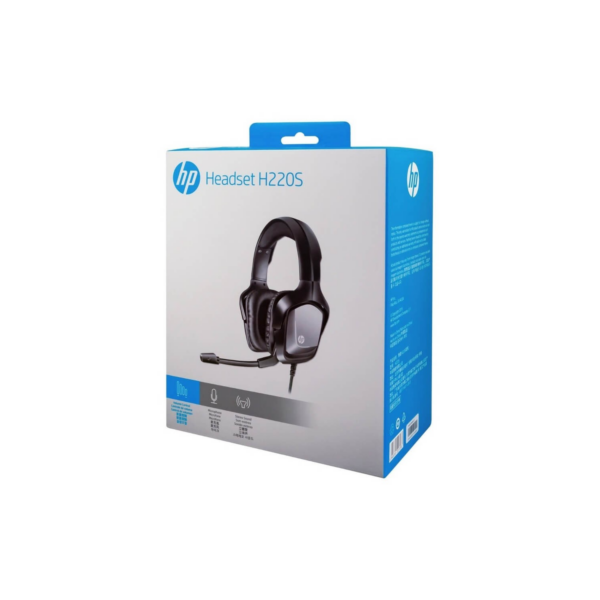 Audifonos Gamer HP H220S Jack 3.5mm PC PS4 Negro