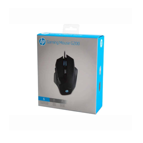 Mouse Gamer HP G200 Usb 4000 Dpi Negro