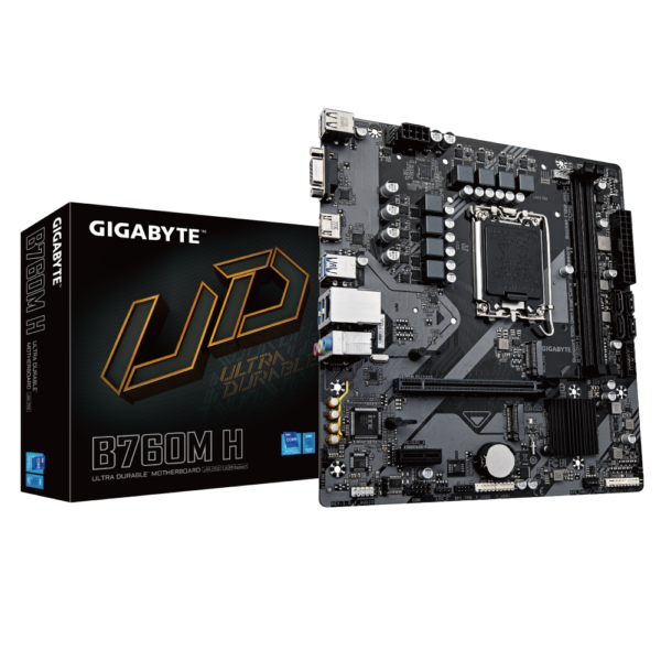 Placa Madre Gigabyte B760M H LGA 1700 DDR5