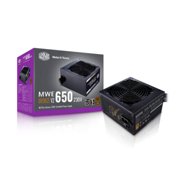 Fuente de Poder Cooler Master 650W V2 80 Plus Bronce