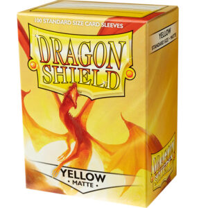 Protectores Dragon Shield 100 - Standard Matte Yellow