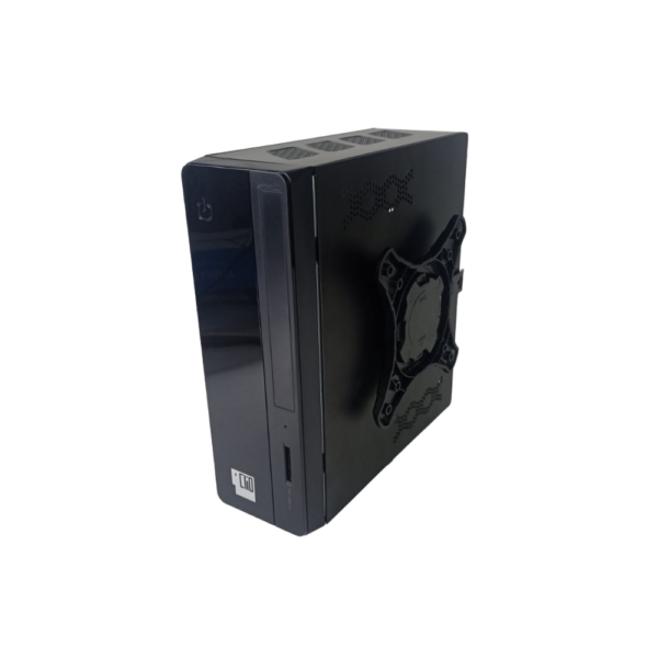 Gabinete Clio Slim ITX S101B 2 USB Negro