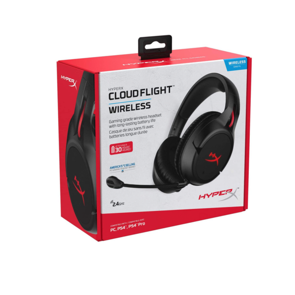 Audifonos Gamer HyperX Cloud Flight Inalambricos PC Consola