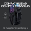 Audifonos Gamer Logitech G535 Inalambricos Negros - Imagen 6