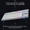 Teclado Gamer Logitech G915 TKL BLANCO RGB mecanico - Imagen 6