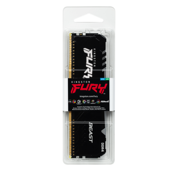 Memoria RAM Kingston Fury Beast RGB 8gb 2666Mhz DDR4