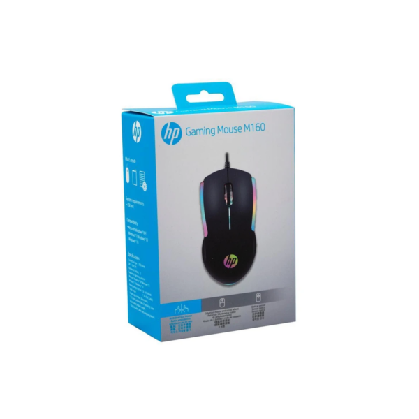 Mouse Gamer HP M160 RGB 1000 DPI