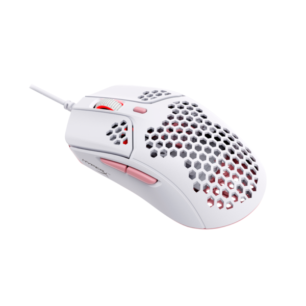 Mouse Gamer HyperX Pulsefire Haste White Pink