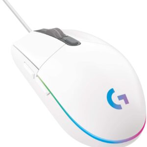 Mouse Gamer Logitech G203 Lightsync Rgb 8000 dpi Blanco