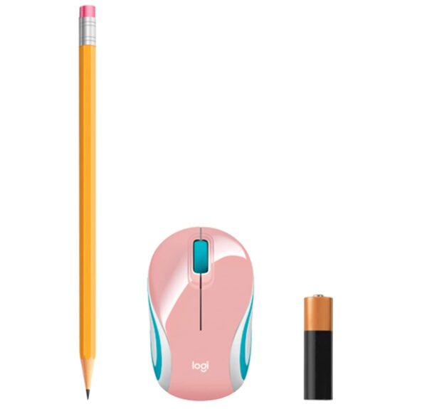 Mouse Logitech Mini M187 Inalambrico Rosa