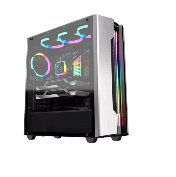 Gabinete Gamer Cougar Gemini S Iron Grey Mid Tower RGB