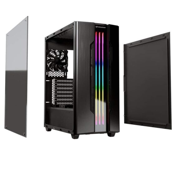 Gabinete Gamer Cougar Gemini S Iron Grey Mid Tower RGB