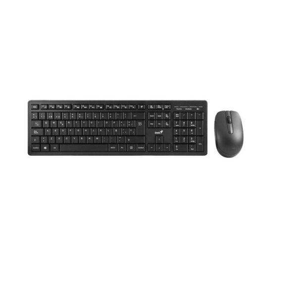 Kit Teclado y Mouse Genius KM-8200 Inalambrico Negro