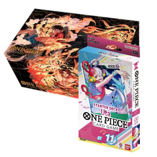 One Piece TCG Deck ST11 + Special Goods Set – Ace Sabo Luffy