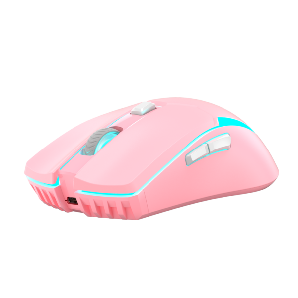 Mouse Gamer Fantech Venom II VIBE WGC2 Pink Inalambrico