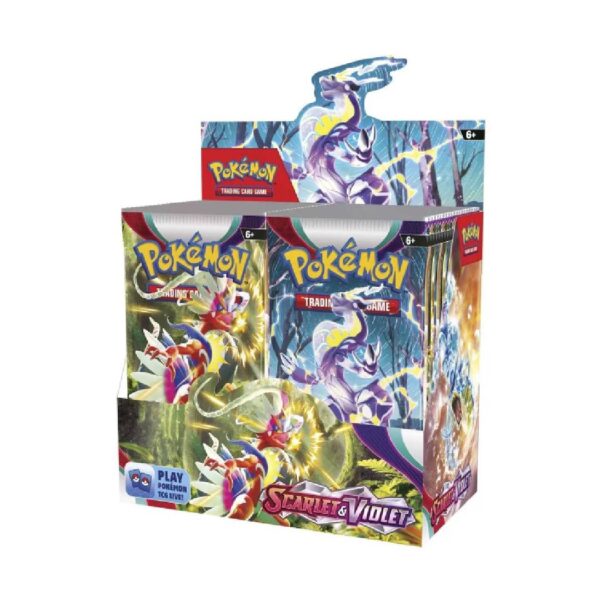 Pokemon Tcg Display 36 Sobres Escarlata y Purpura (Español)