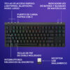 Teclado Logitech G G515 Tkl Black Lightspeed - Imagen 3