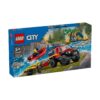 LEGO City: BOMBEROS 4X4 CON BARCO DE RESCATE 60412 - Imagen 2