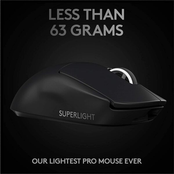 Mouse Gamer Logitech PRO X Superlight Wireless Hero25k Negro