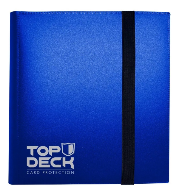 Carpeta Topdeck 4 Bolsillos azul