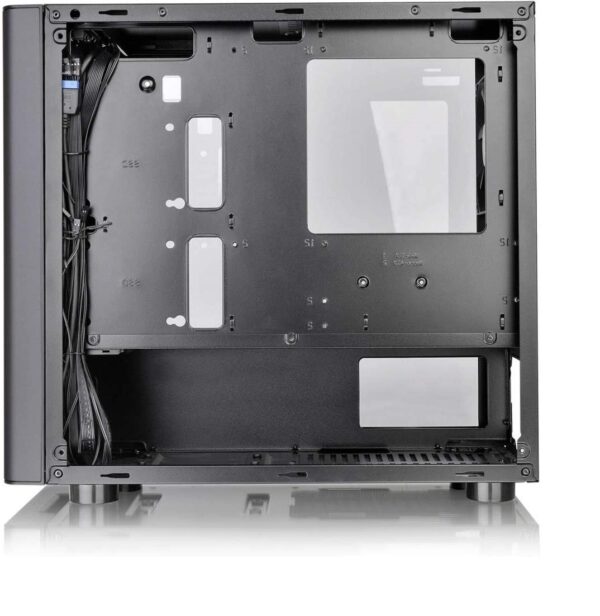 Gabinete Thermaltake V150 TG Black MicroATX