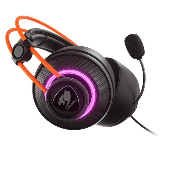 Audifonos Gamer Cougar Immersa Pro Prix RGB 7.1 USB