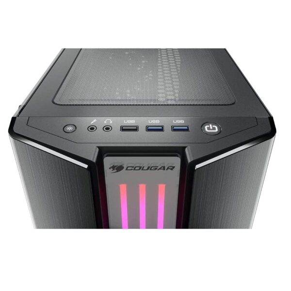 Gabinete Gamer Cougar Gemini S Iron Grey Mid Tower RGB