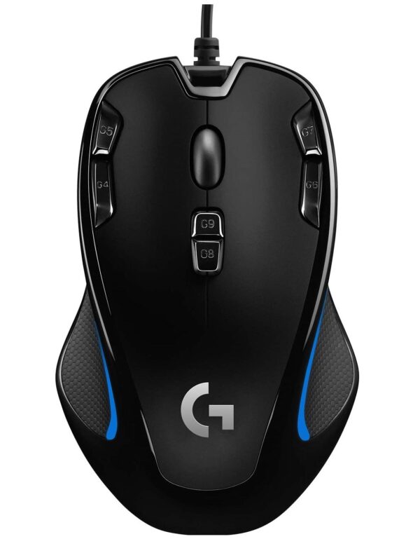 Mouse Gamer Logitech G300s Ambidiestro Negro USB