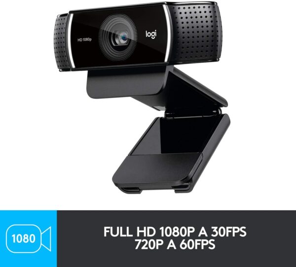 Camara Web Logitech C922 HD Pro Stream Full HD USB