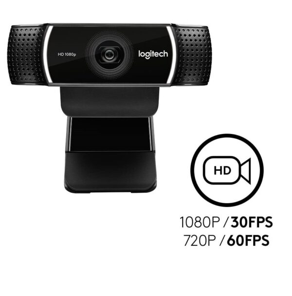 Camara Web Logitech C922 HD Pro Stream Full HD USB