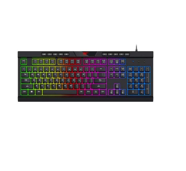 Teclado Gamer Gamenote KB500L Membrana USB RGB