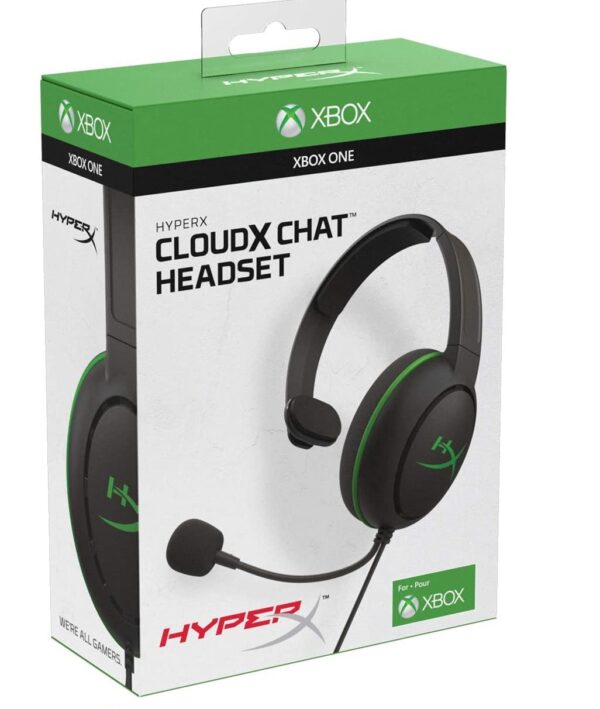 Audifono HyperX CloudX Chat Xbox Monoaural 3.5mm