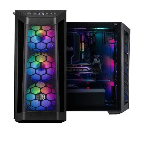 Gabinete Cooler Master MasterBox MB511L 3 Ventiladores ARGB