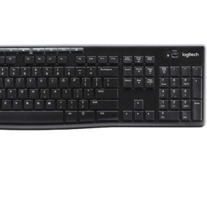 Teclado y Mouse Logitech Inalambrico MK270 Antiderrame