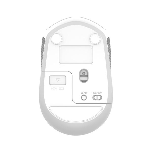 Mouse Fantech W190 White Dual Mode Bluetooth 1600 DPI