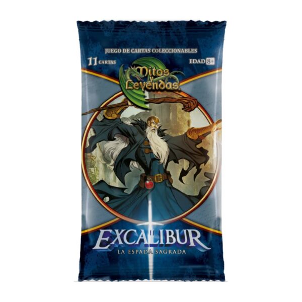 Display 24 Sobres Edicion Excalibur Mitos y Leyendas