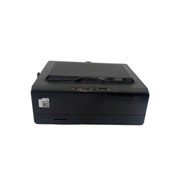 Gabinete Clio Slim ITX S101B 2 USB Negro