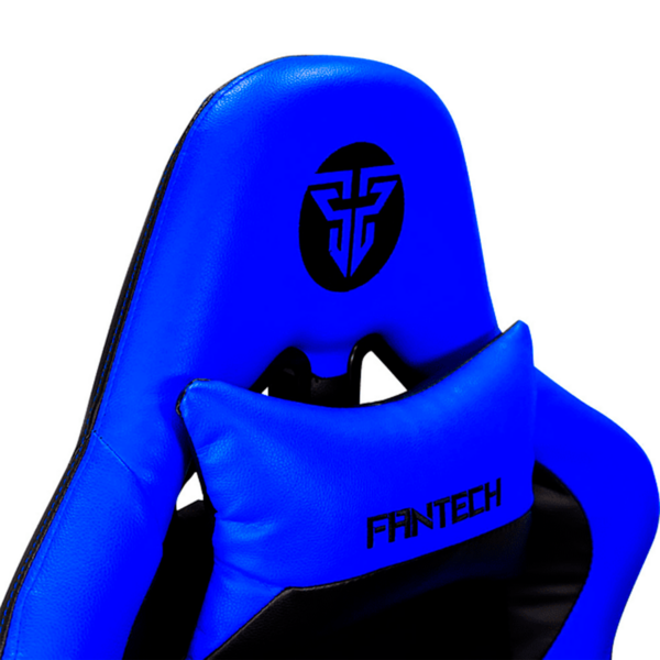 Silla Gamer Fantech GC 182 Alpha Blue Apoyabrazos 3d