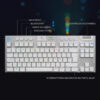 Teclado Gamer Logitech G915 TKL BLANCO RGB mecanico - Imagen 4