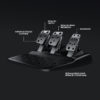 Volante Logitech G920,Pedalera y Palanca de Cambios XBOX/PC - Imagen 3