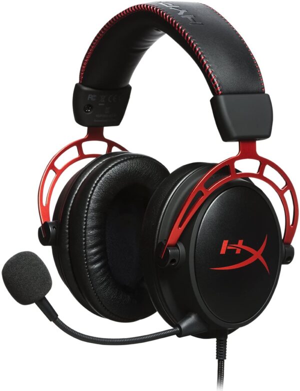 Audifonos HyperX Cloud Alpha Black/Red 3,5mm PC