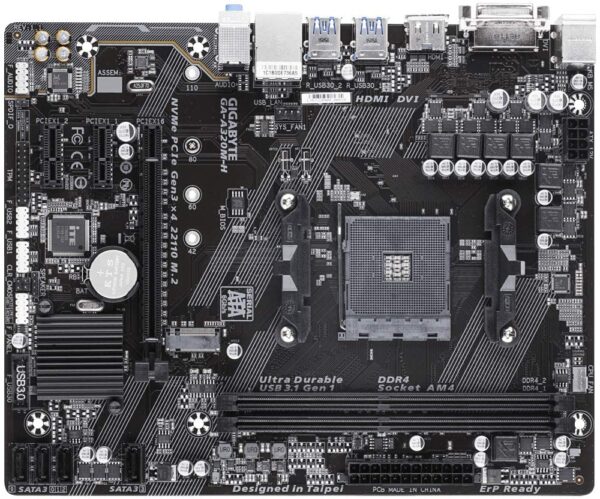 Placa Madre Gigabyte A320m-h Ud Amd Am4 - Imagen 3